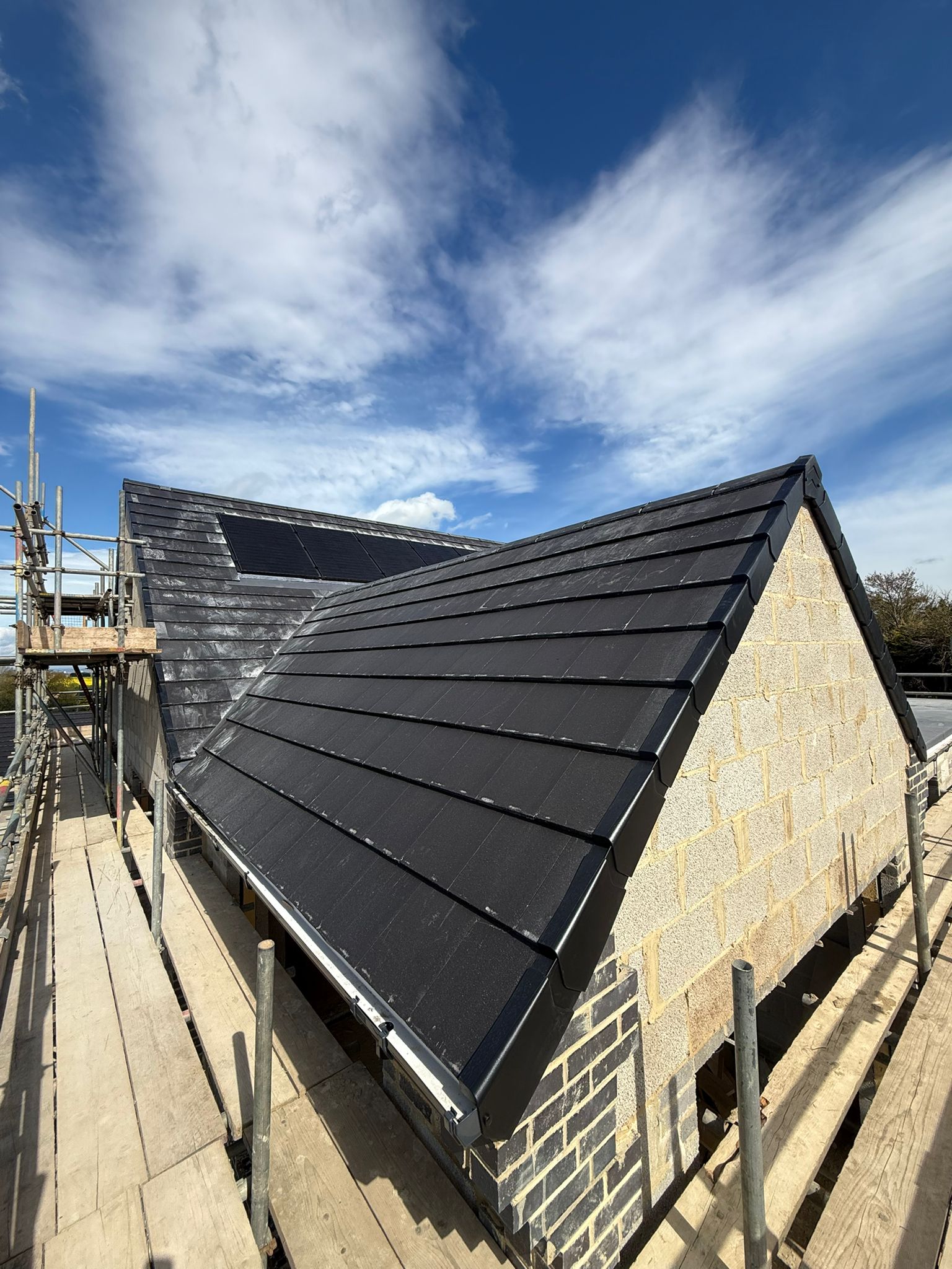 Seamer new build roof - photo 4